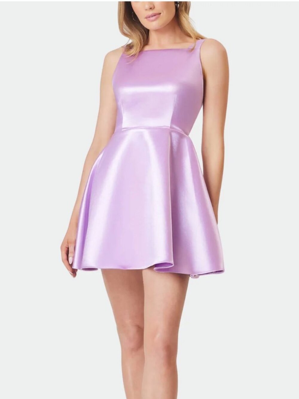 Elliatt Ember Fit & Flare Lilac Mini Dress Size XS